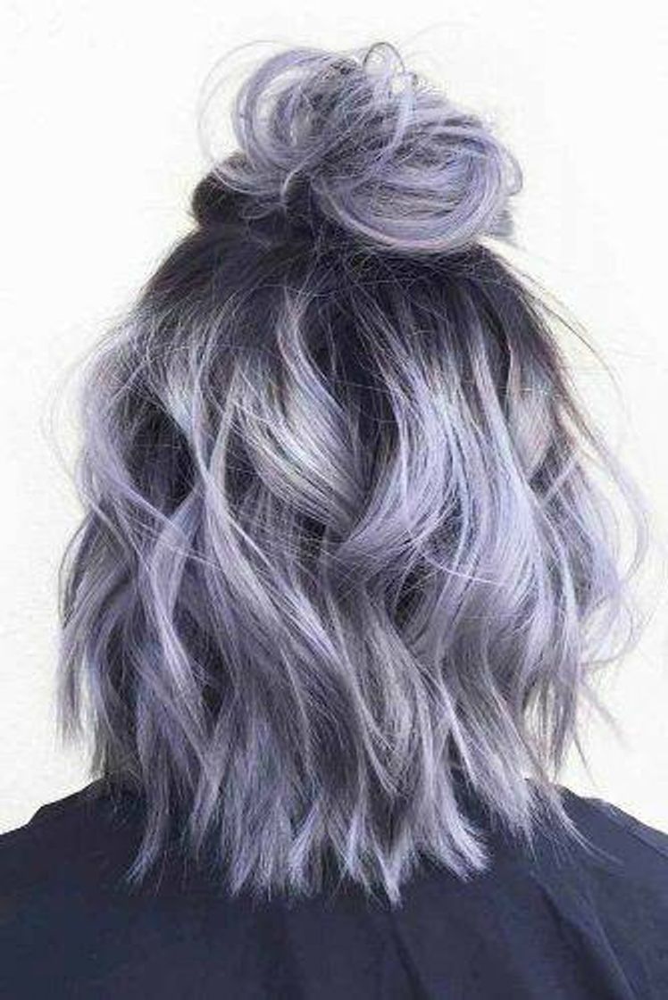 Moda Cabelo roxo pastel