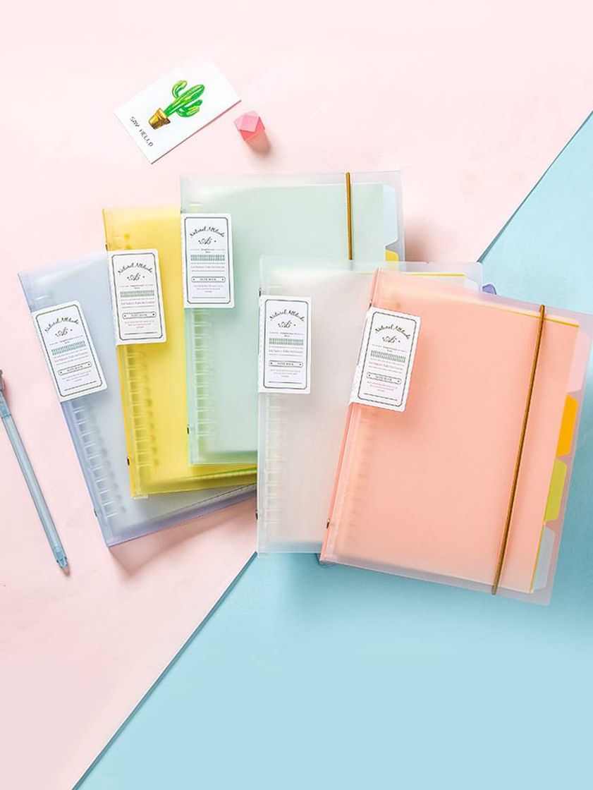 Producto Caderno folhas soltas