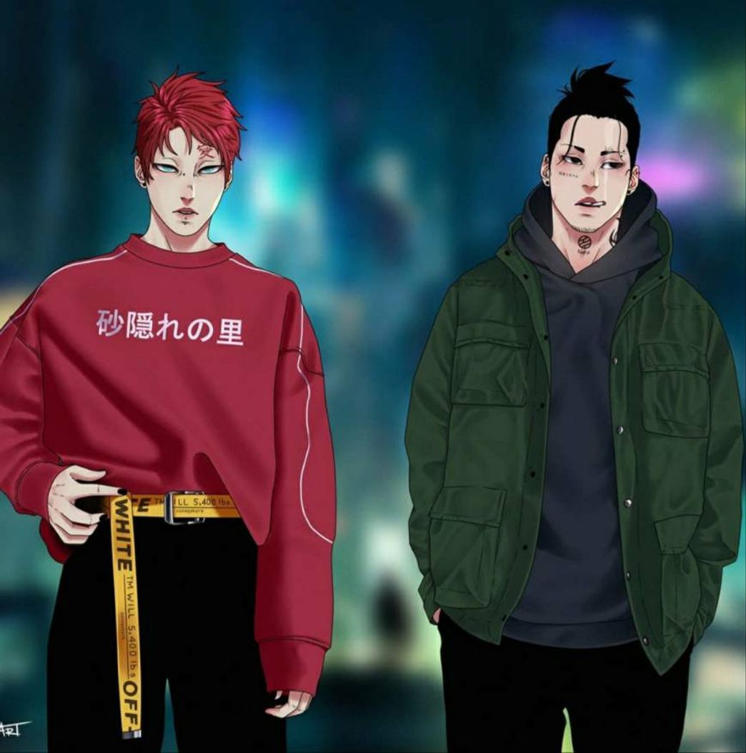 Moda Gaara & Shikamaru 