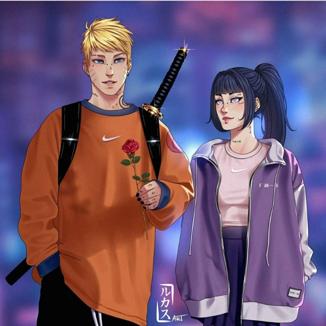 Fashion Naruto & Hinata