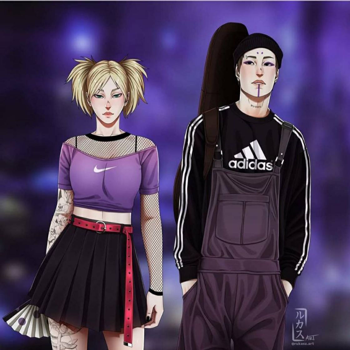 Temari & Kankuro