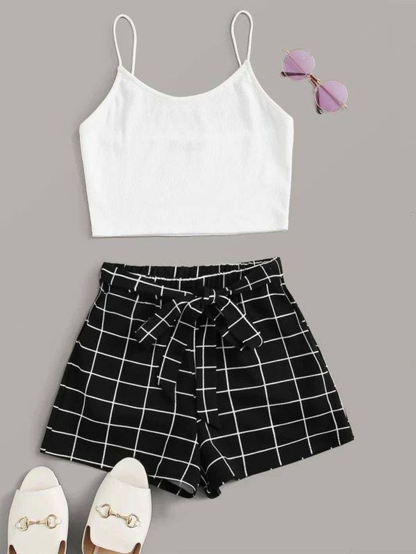 Moda Conjunto shein🖤