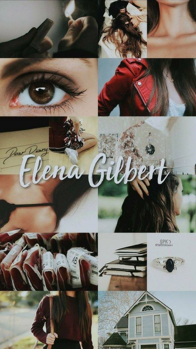 Moda Elena Gilbert Wallpaper🦇🖤