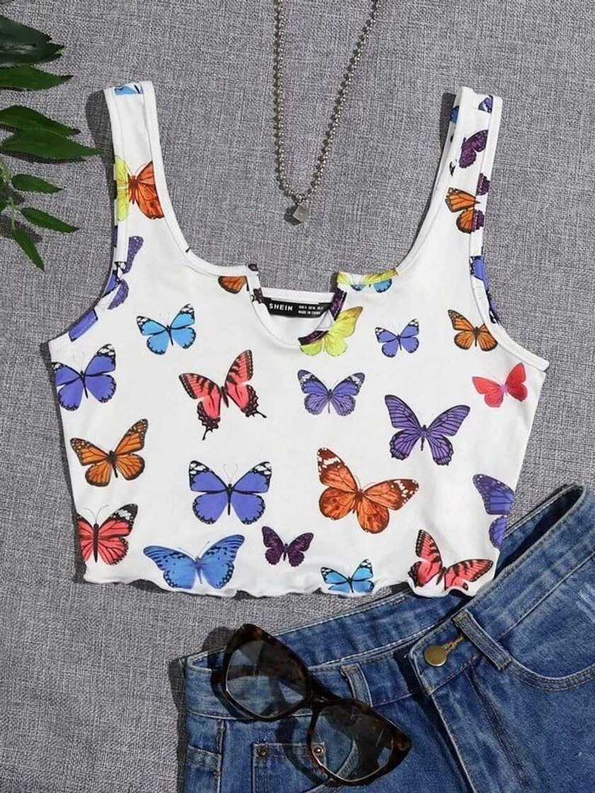 Social Crooped borboleta 🦋❤️