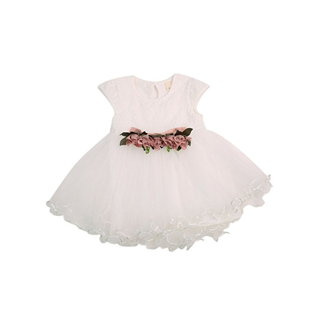 Social WangsCanis Vestido de bautizo para niña
