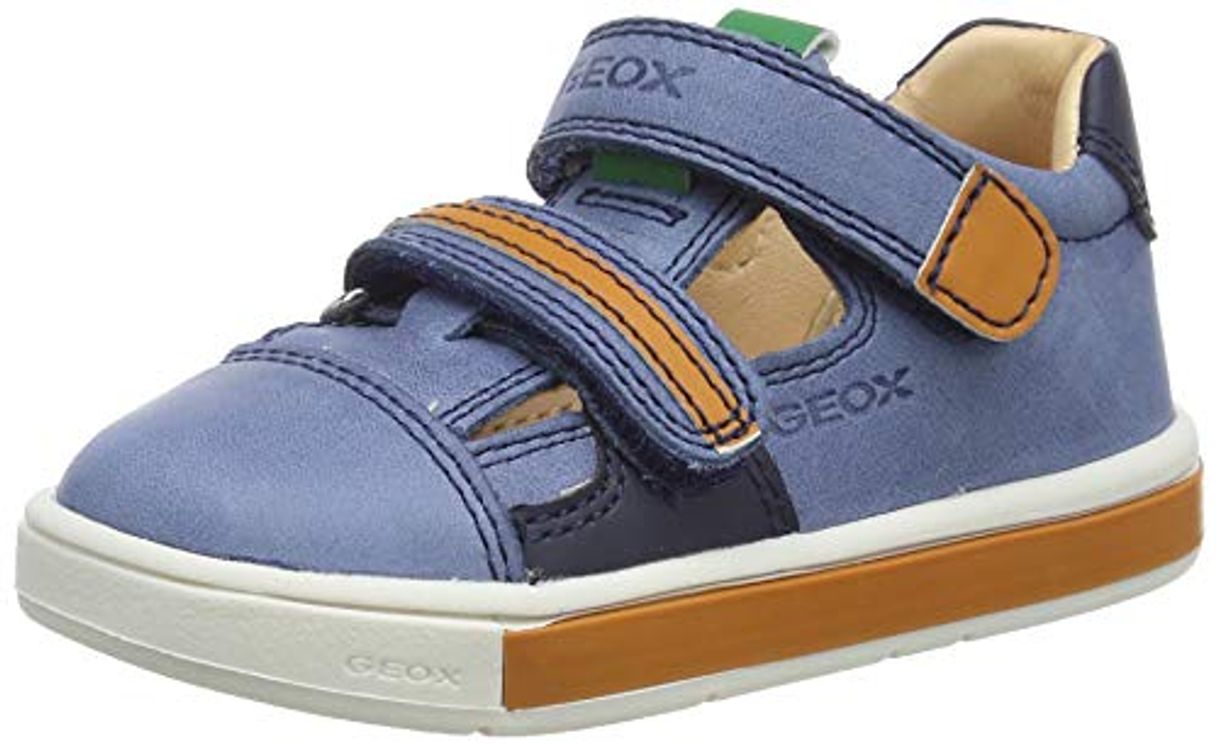 Fashion Geox B TROTTOLA Boy C, Zapatillas Bebé-Niños, Azul