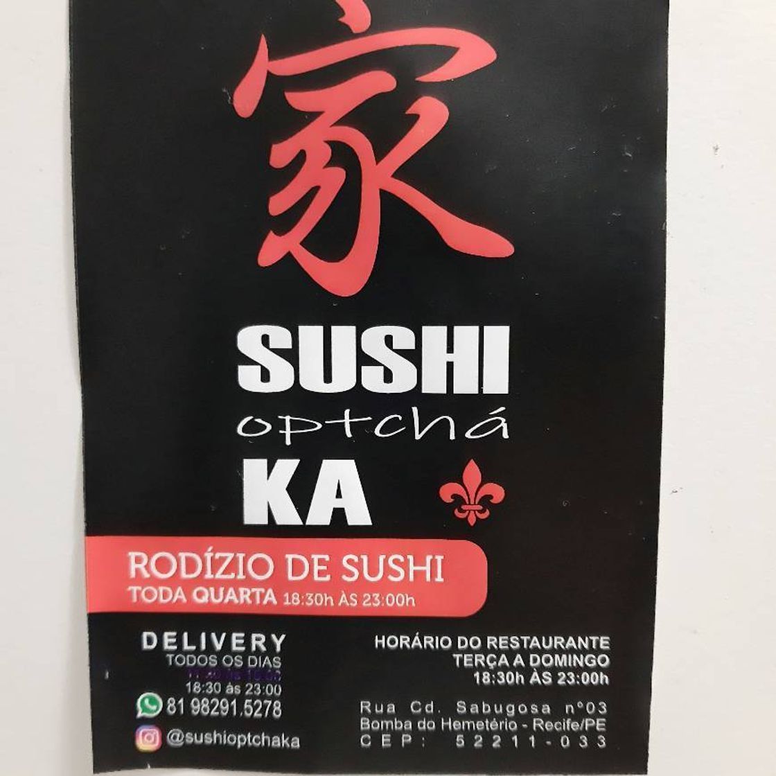 Restaurants SUSHI OPTCHÁ KA