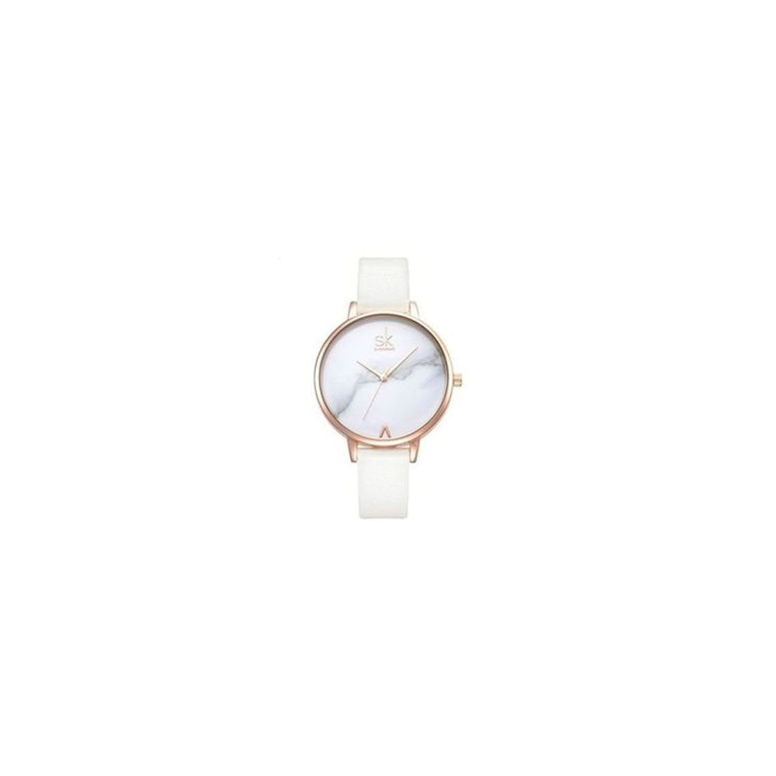 Fashion SHENGKE Relojes de Mujer Banda de Cuero Relojes de Cuarzo de Lujo Vestido para Mujer Reloj de Pulsera