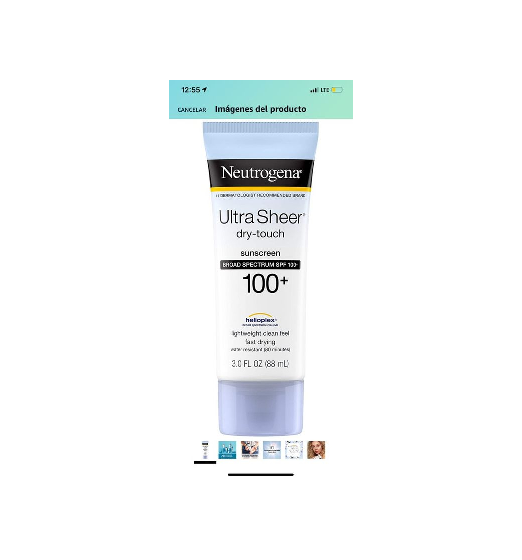 Producto Protector solar Neutrogena