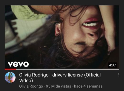 Driver's license - Olivia Rodrigo