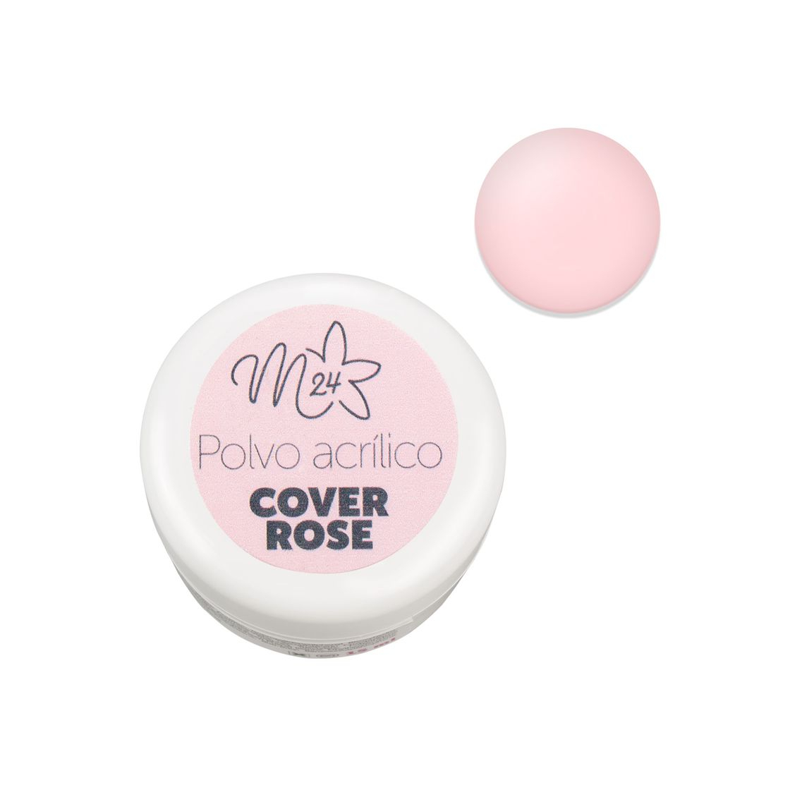 Producto Polvo acrílico Cover Rose para uñas acrílicas