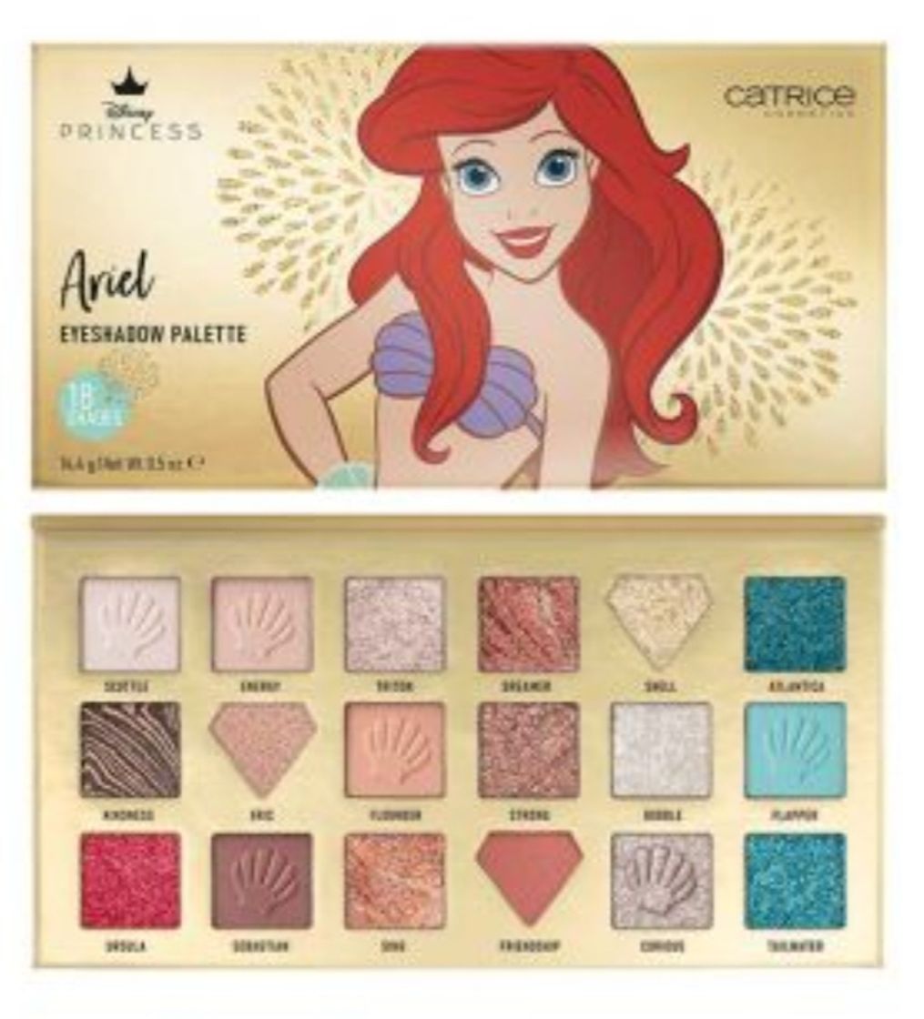 Fashion Ariel - *Disney Princess* - Paleta sombras de ojos