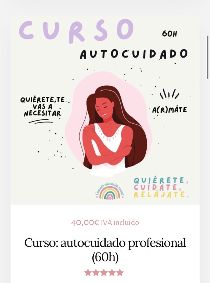 Products Curso: Autocuidado profesional