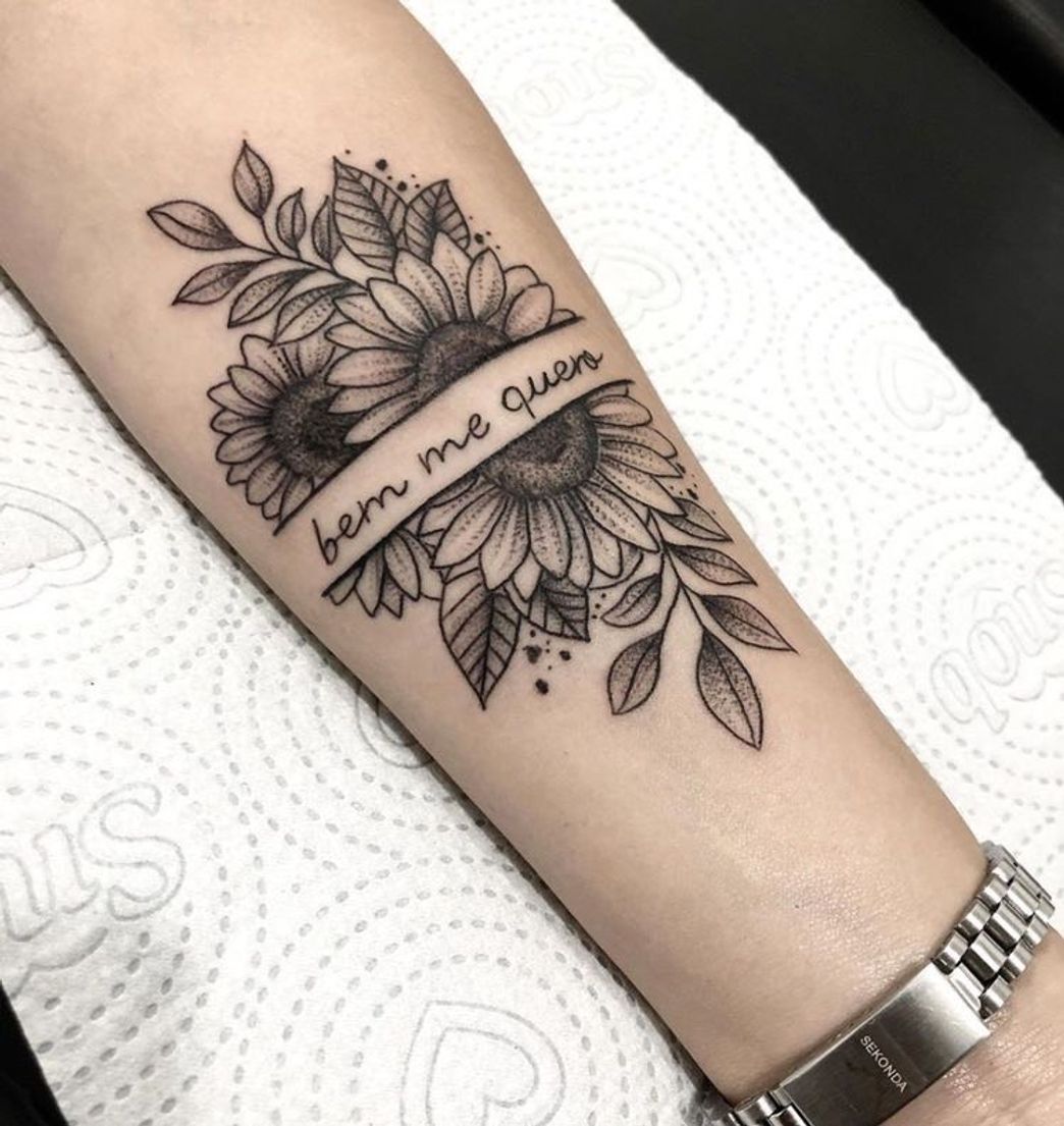Social bem me quero #tattoo #tatuagemflores