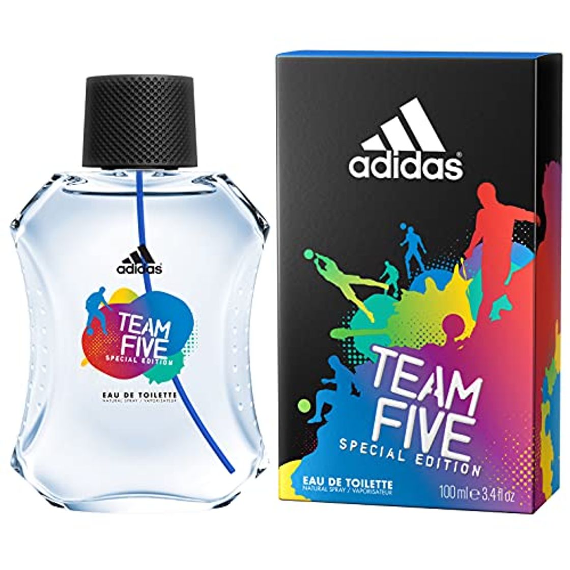 Beauty Adidas Team Five Agua de Tocador para Hombres 100 ml