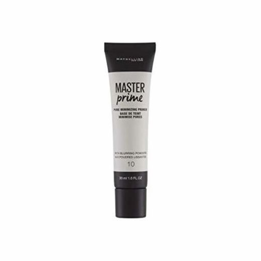 Maybelline Prebase Maquillaje Master Prime Tono 10 Minimizador de Poros