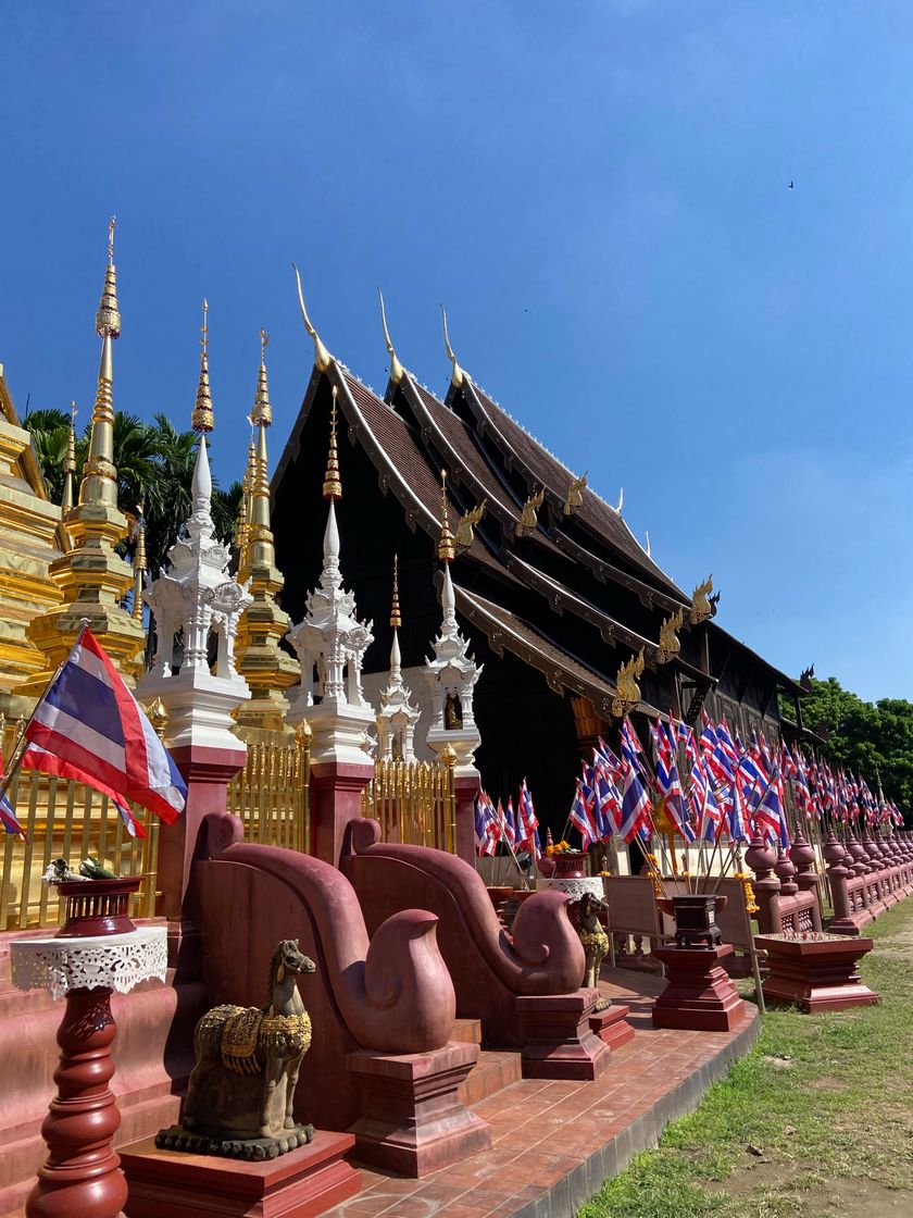 Places Wat Phan tao Chiang Mai Thailand