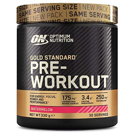 Optimum Nutrition ON Gold Standard Pre Workout en Polvo con Creatina Monohidrato