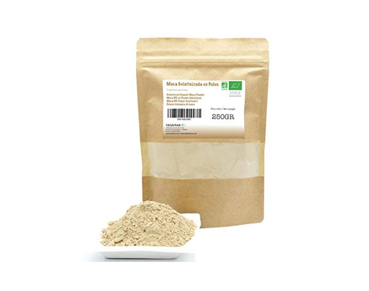 Producto FRISAFRAN - Maca Peruana Ecológica en Polvo / GELATINIZADA / 100% Natural,