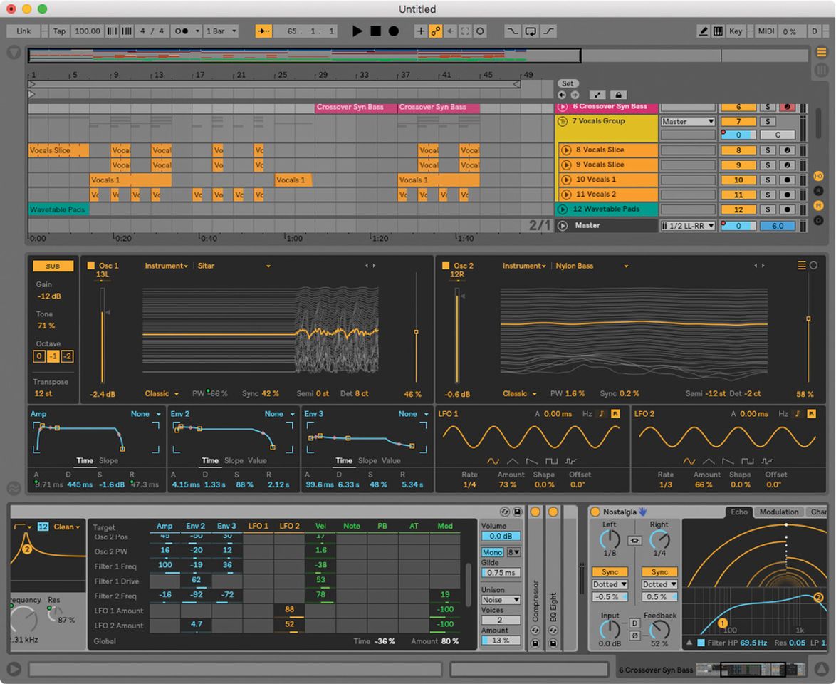 Moda Ableton Live