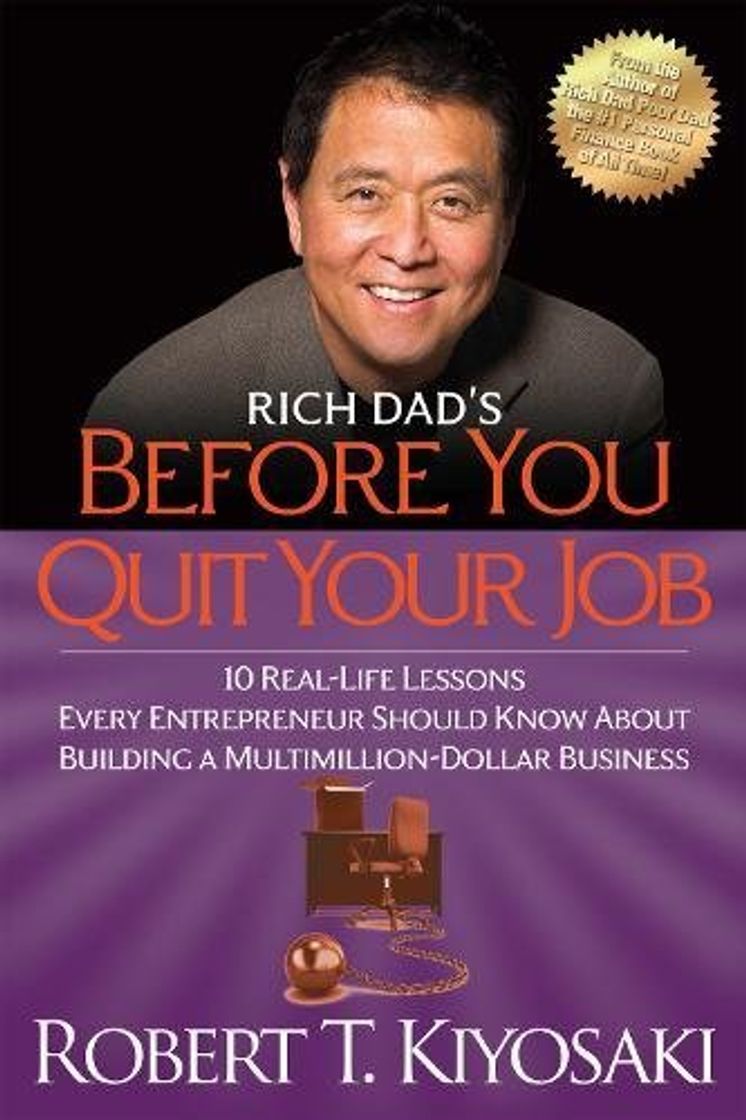 Books Rich Dad's Before You Quit Your Job