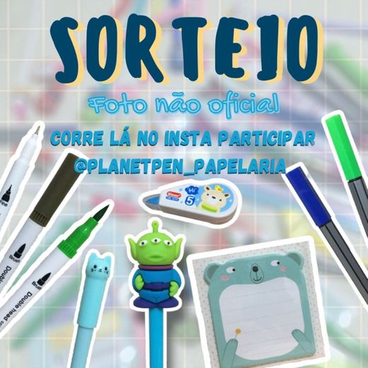 Sorteio de papelaria ✏️