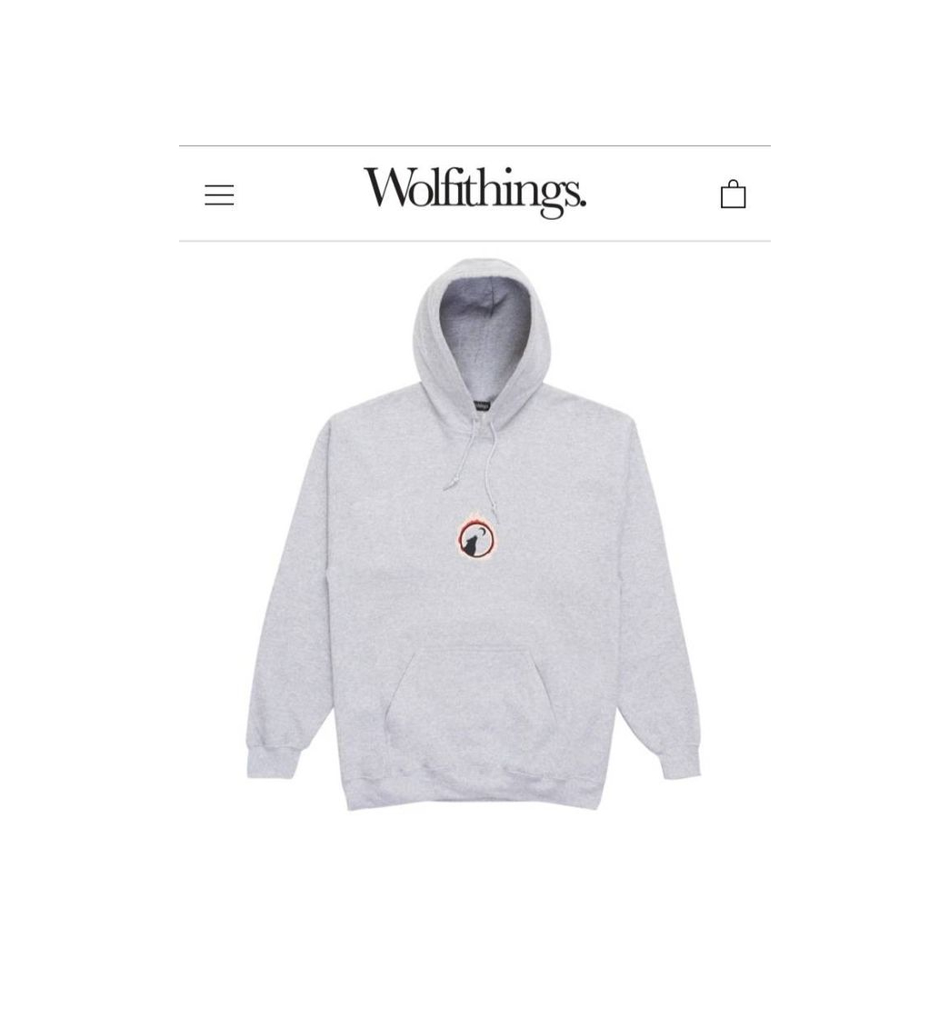 Moda Wolfithings Flames Hoodie