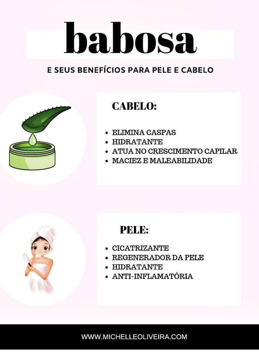 Moda Benefícios da Babosa🌿