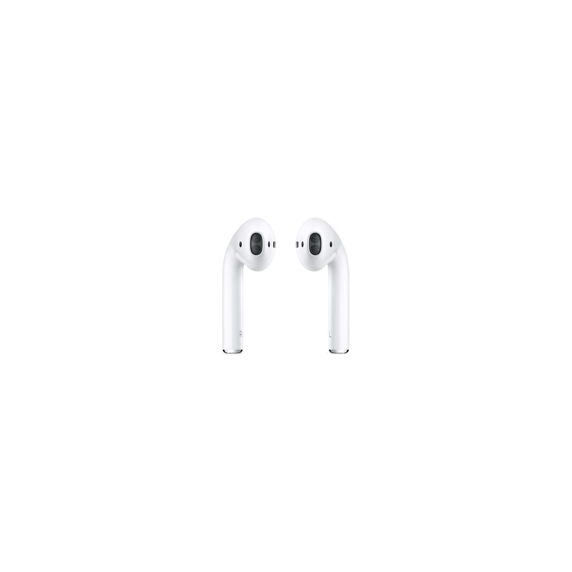 Electronic Apple AirPods - Auriculares inalámbricos de botón (Bluetooth, Lightning), color blanco