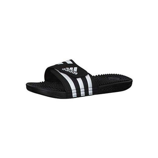Adidas Adissage Zapatos de playa y piscina Unisex adulto, Negro