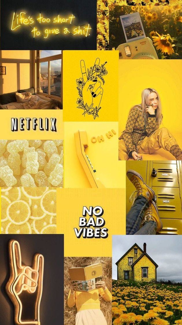 Moda AESTHETIC AMARELO