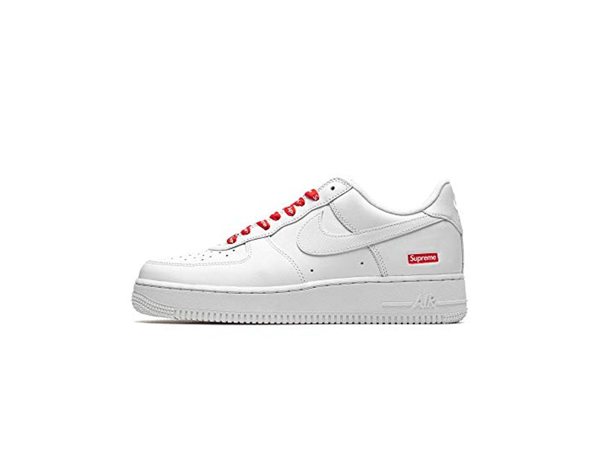 Nike Air Force 1 Low Supreme - Mini Box Logo Blanco Hombres