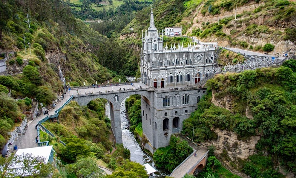 Places Iglesia Las LAJAS, COLOMBIA