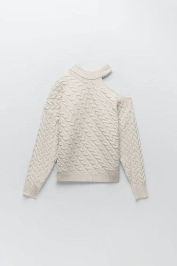 SWEATER DE MALHA DE CABO CUT OUT