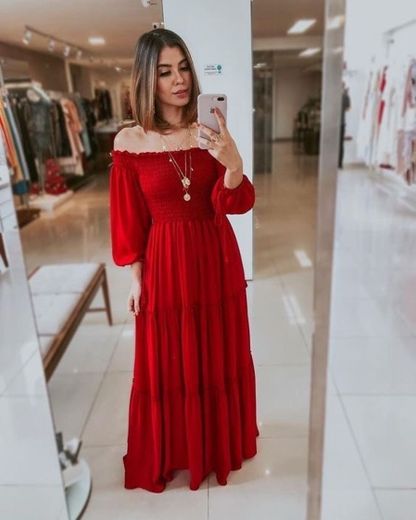 Vestido longo ❤️