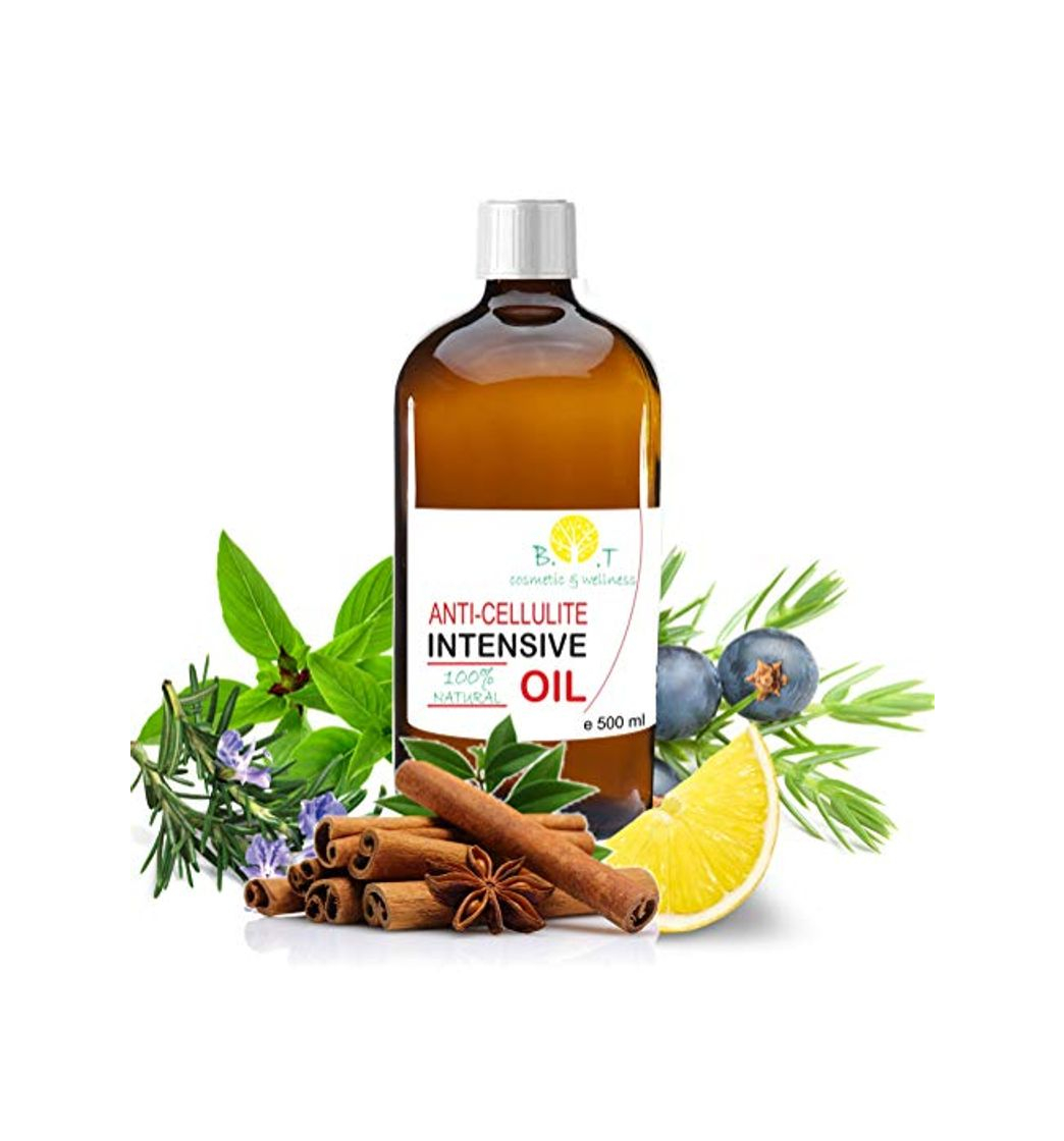 Social Aceite Anti Celulitis 500 ml Con Aceites Esenciales Triple acción