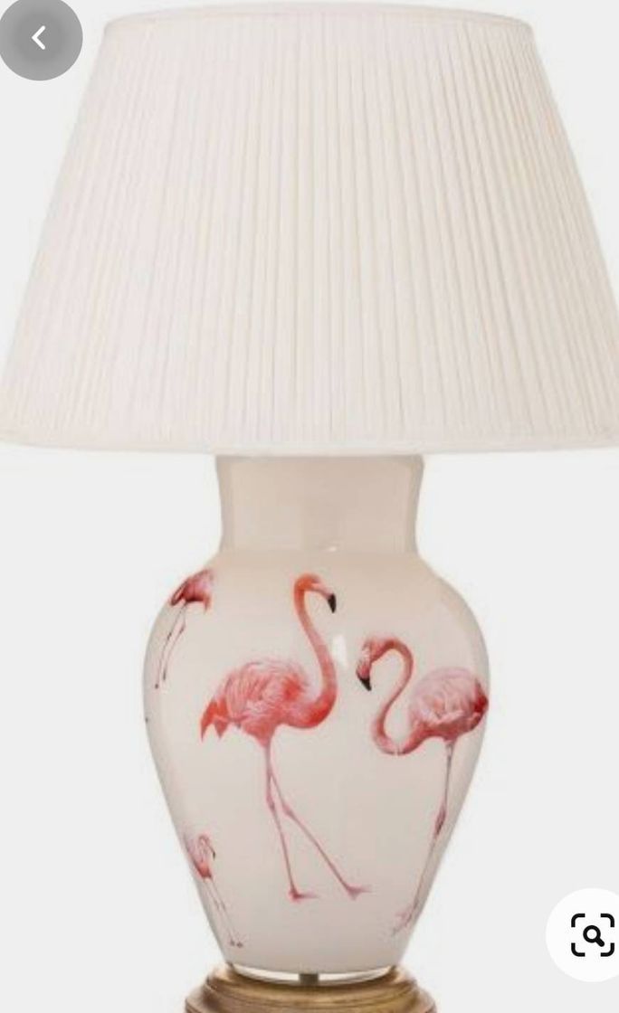 Fashion Peça  decorativa com flamingo