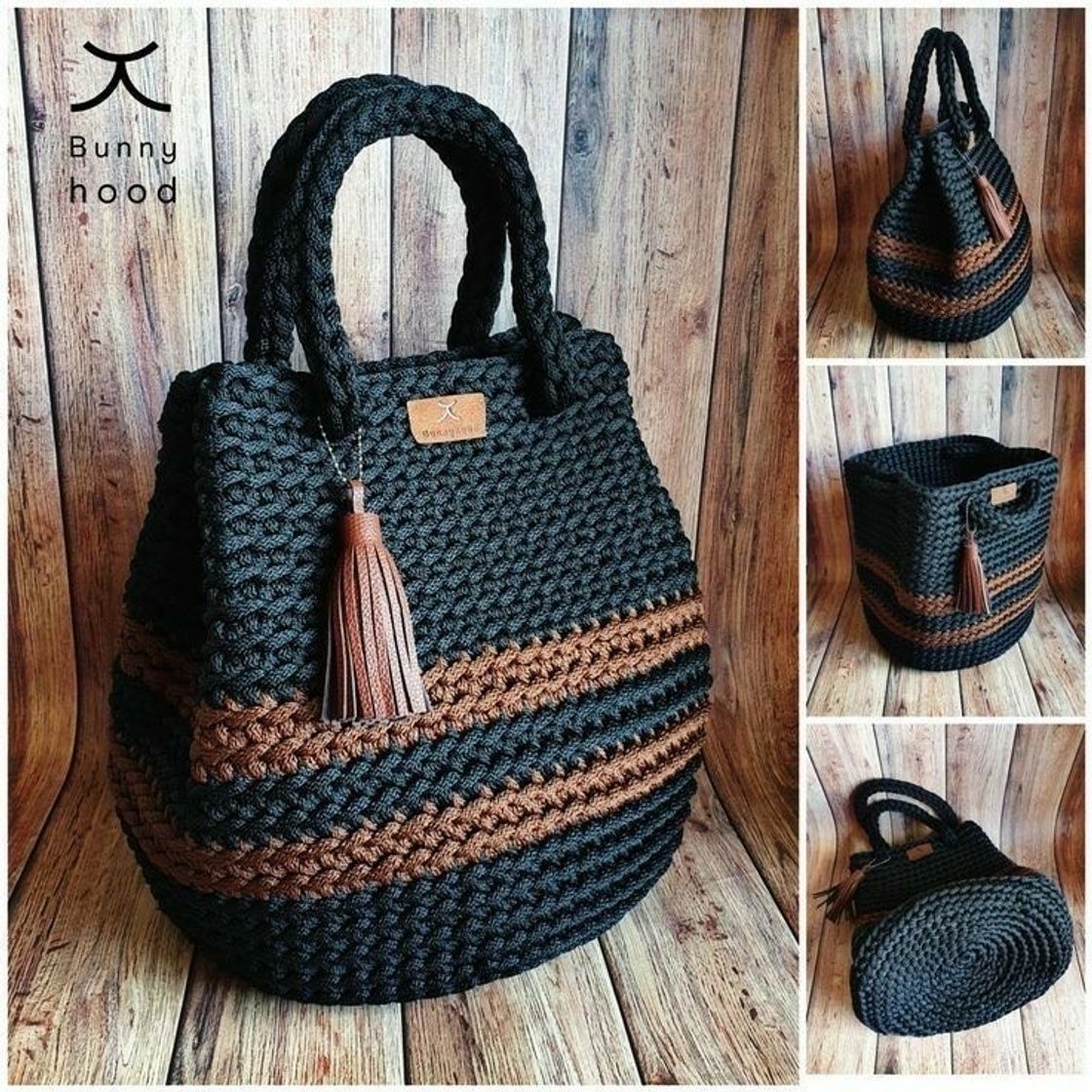 Moda Curso gratuito de bolsa! Bem legal!👛🧶