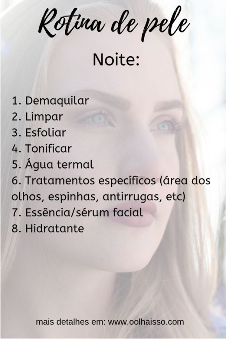 Fashion Dicas de como cuidar da pele