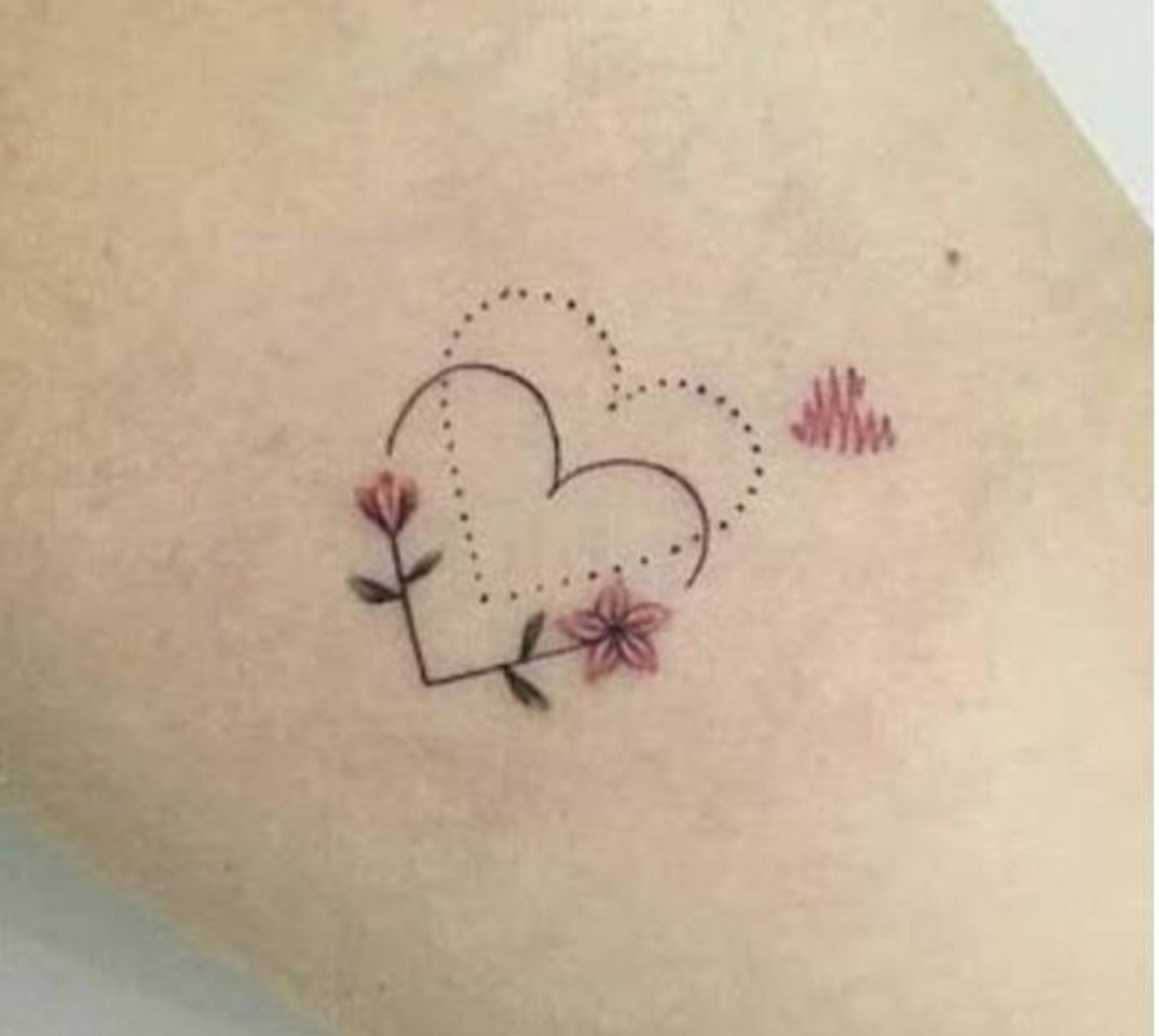 Moda Tatuagem coração 💓