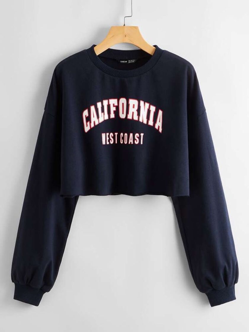 Social Drop Shoulder Letter Graphic Pullover | SHEIN Singapore