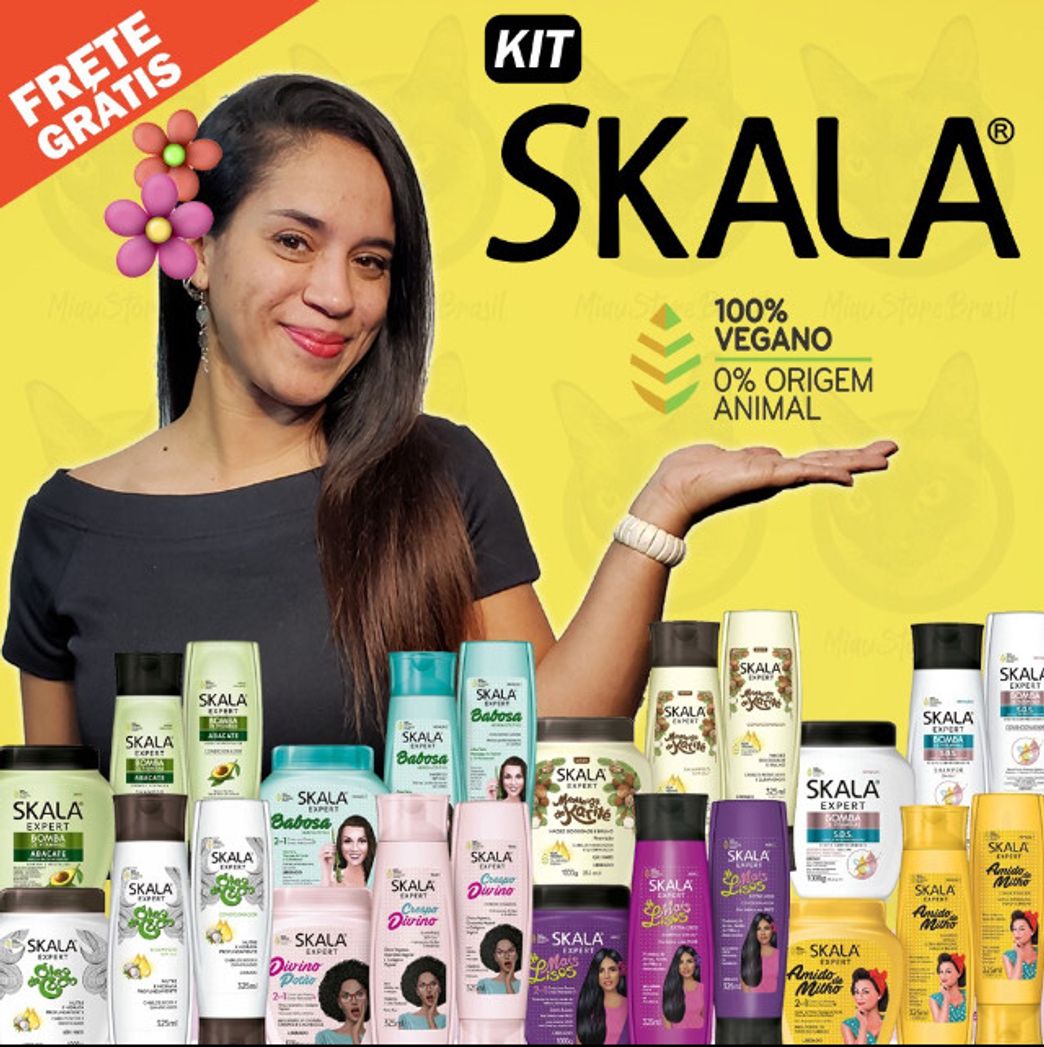 Productos OFERTA Kit Skala  (3 itens: Shampoo 325ml