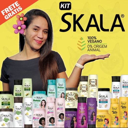 OFERTA Kit Skala  (3 itens: Shampoo 325ml