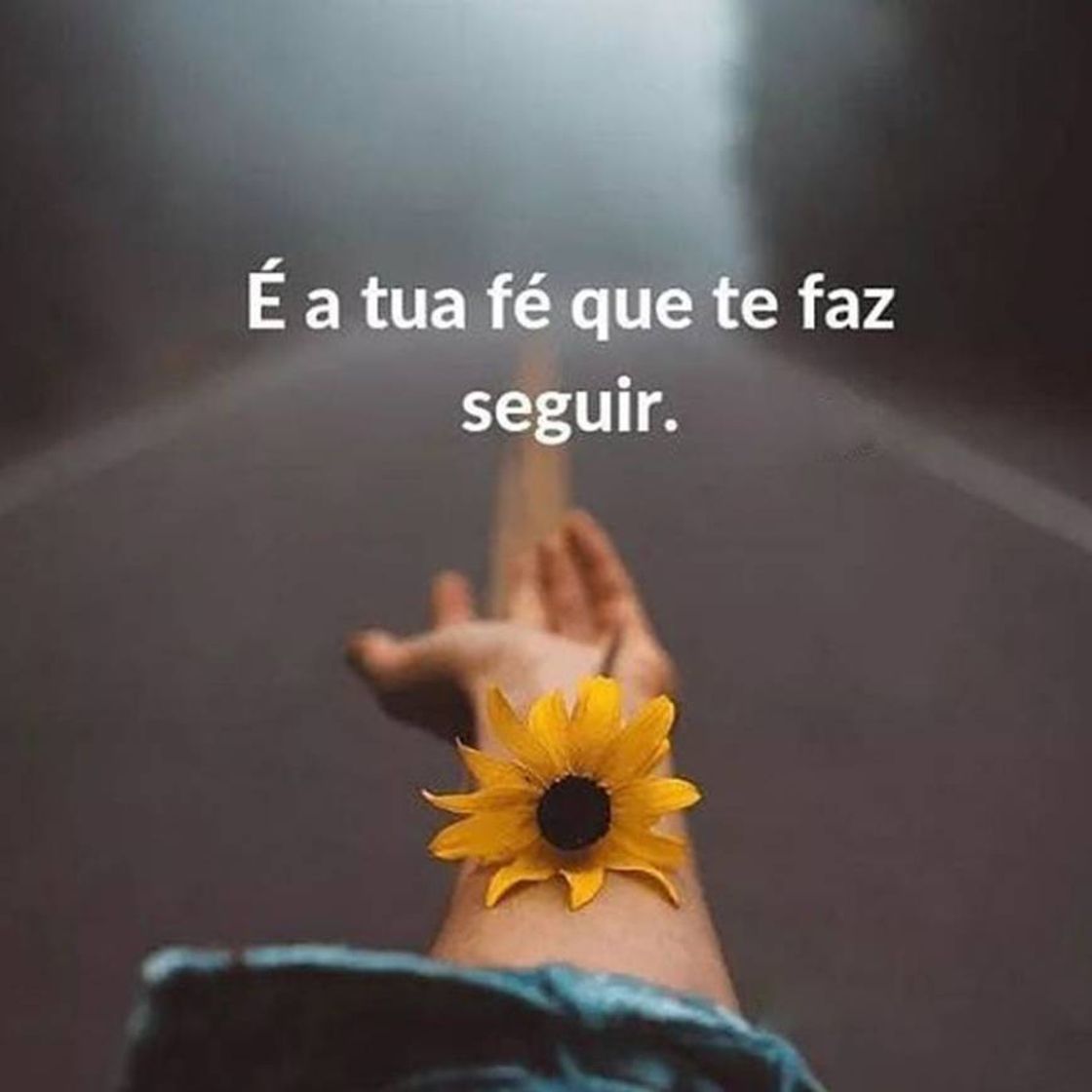 Moda E a sua fé que te faz seguir.🌻