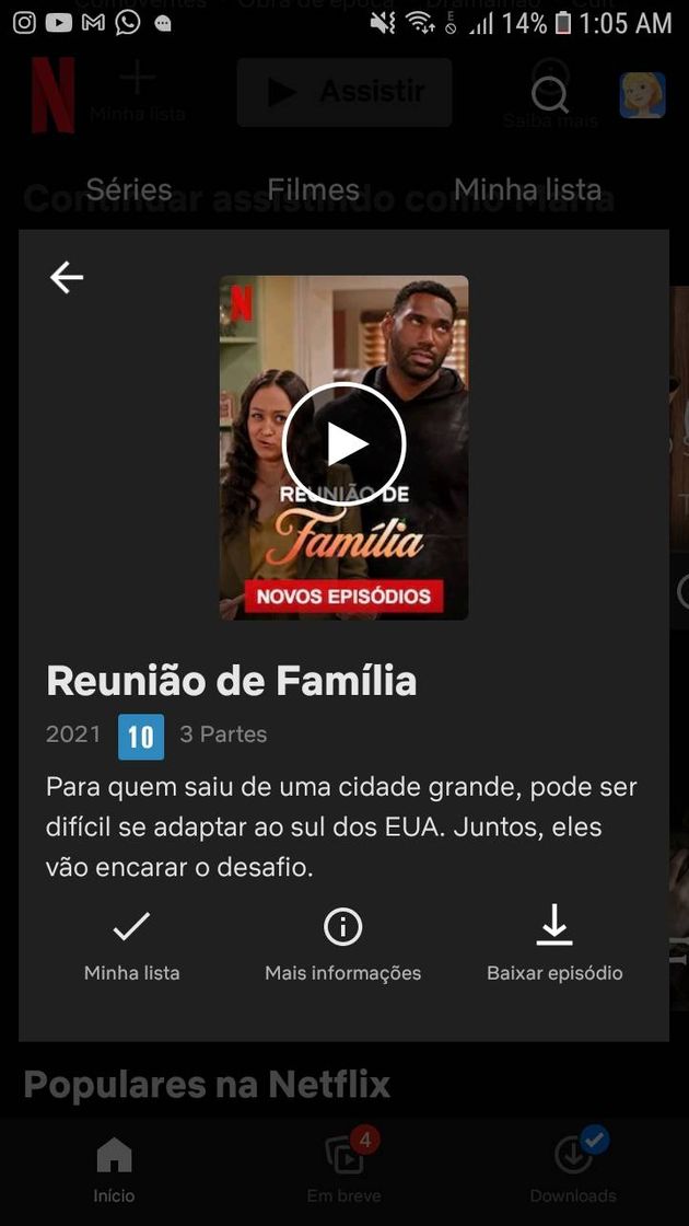 Moda Filmes Netflix 