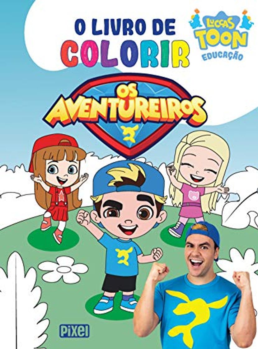 Book Livro De Colorir Os Aventureiros