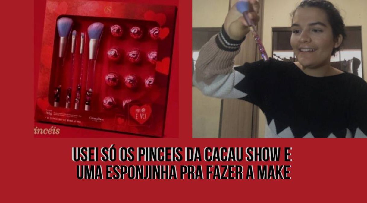 Social TESTEI OS PINCÉIS DA CACAU SHOW 🥰❤️