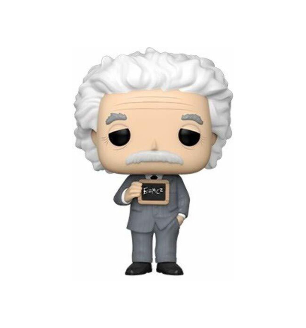 Games Funko Pop Figura De Vinil Icons: Albert Einstein Scientist Coleccionable, Multicolor