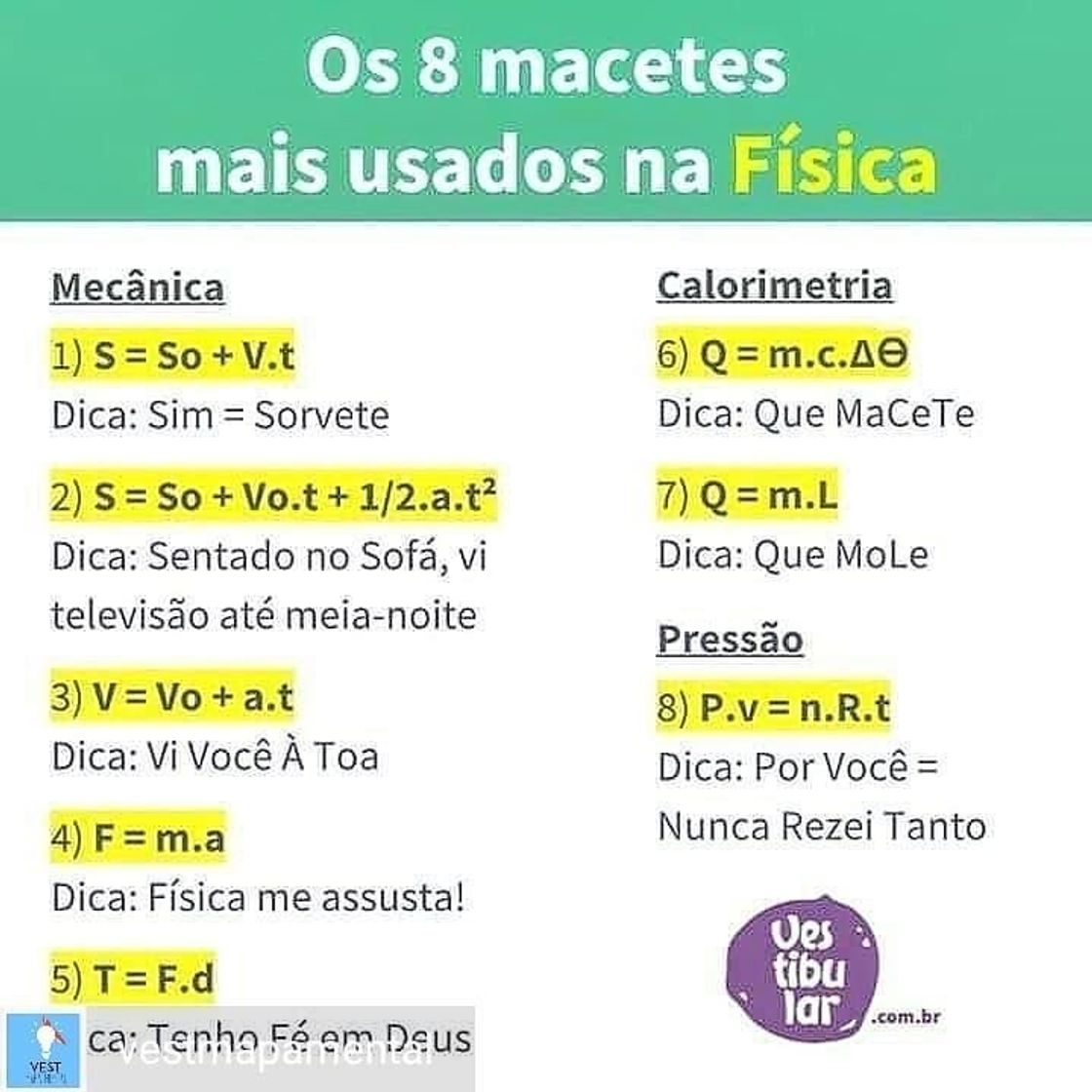 Moda Dica de estudo!