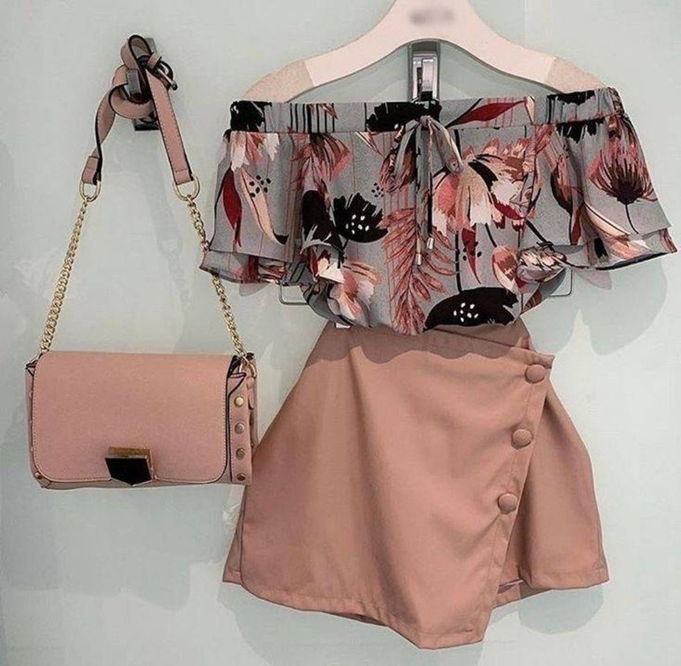 Fashion Conjunto delicado e moderno